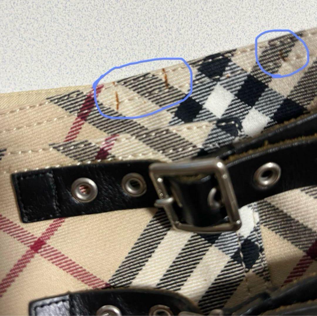 BURBERRY BLUE LABEL ノバチェック　プリーツスカート　38