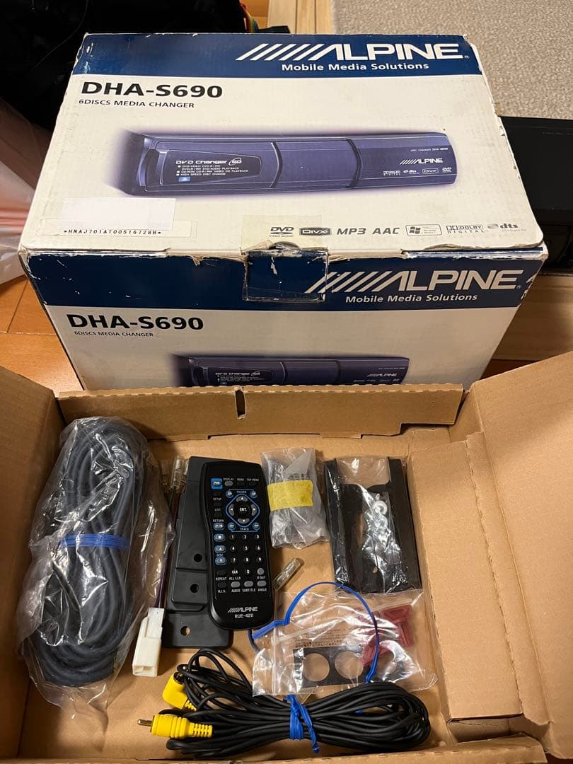 たかおさま　専用 ALPINE DHA-S690 6ディスクメディアチェンジャー