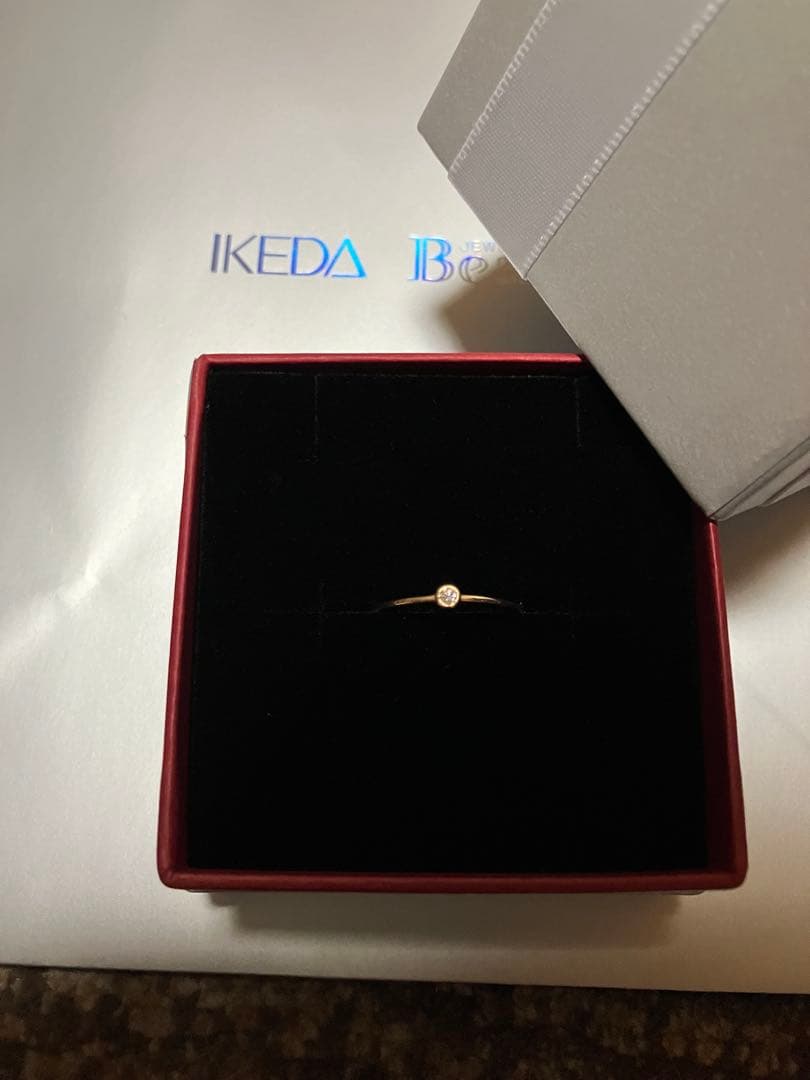 ダイヤモンド ゴールドリング 11号 覆輪