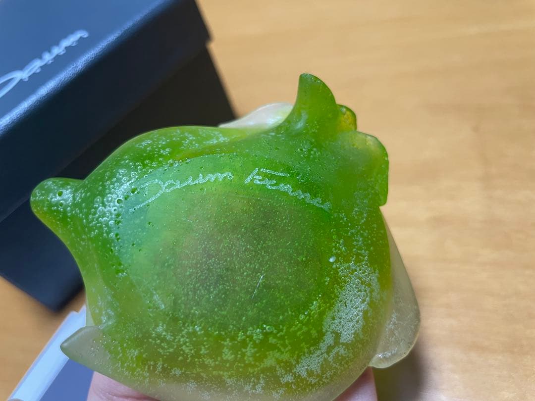 Daum ドーム パートフォヴェール ガラス クリスタル