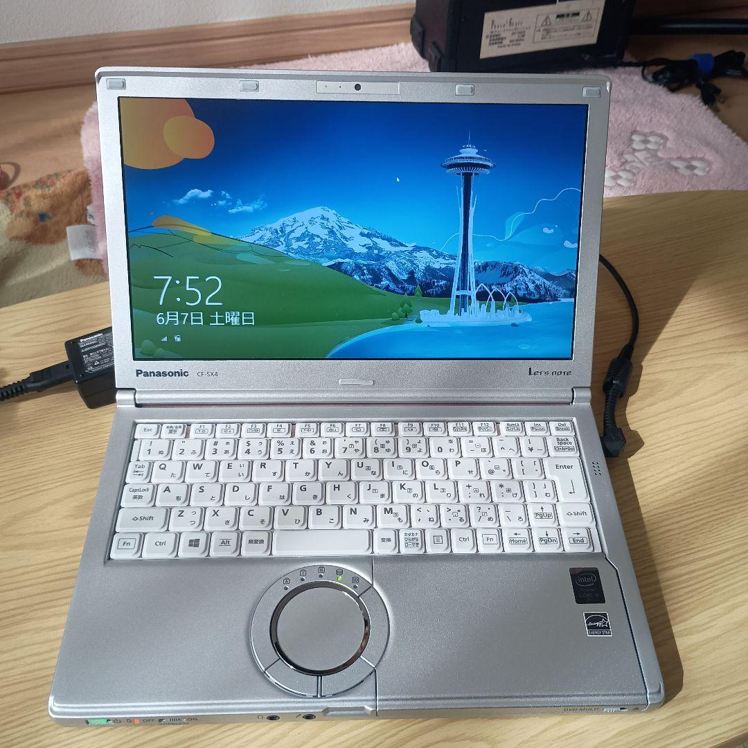 立ち上がりがめちゃ速い、美しいLet'snoteSX4 SSDカスタマイズ済