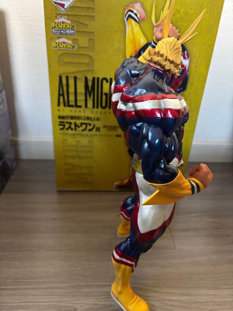 一番くじ 僕のヒーローアカデミア ラストワン賞オールマイト フィギュア　箱あり