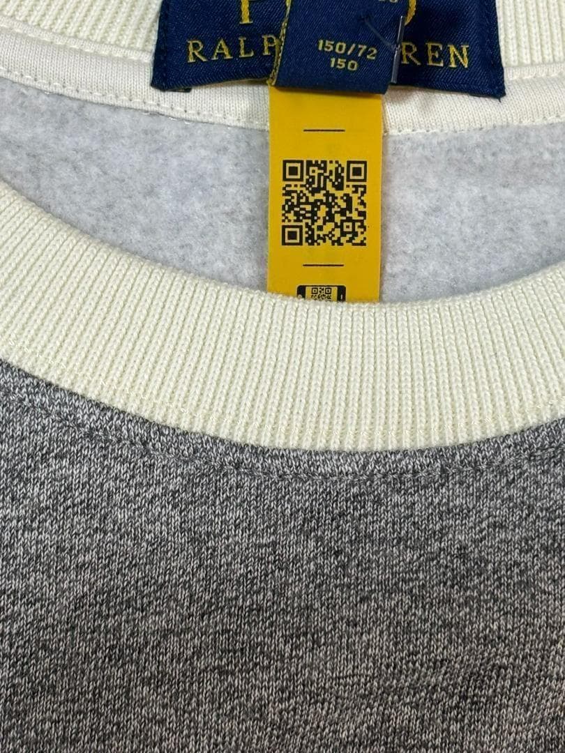 残り2枚2025最新作新品ラルフローレン　ポロベア　トレーナーボーイズM150