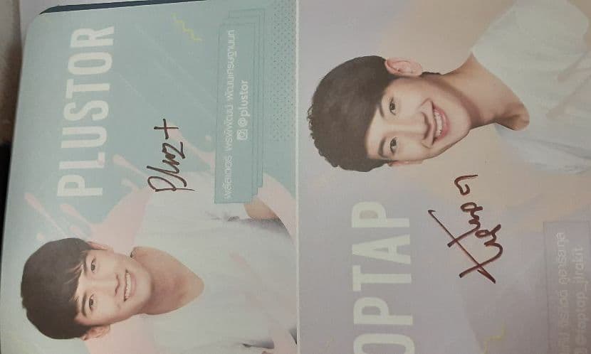 昔のGMMノート　サイン沢山　taynew kristsingto等