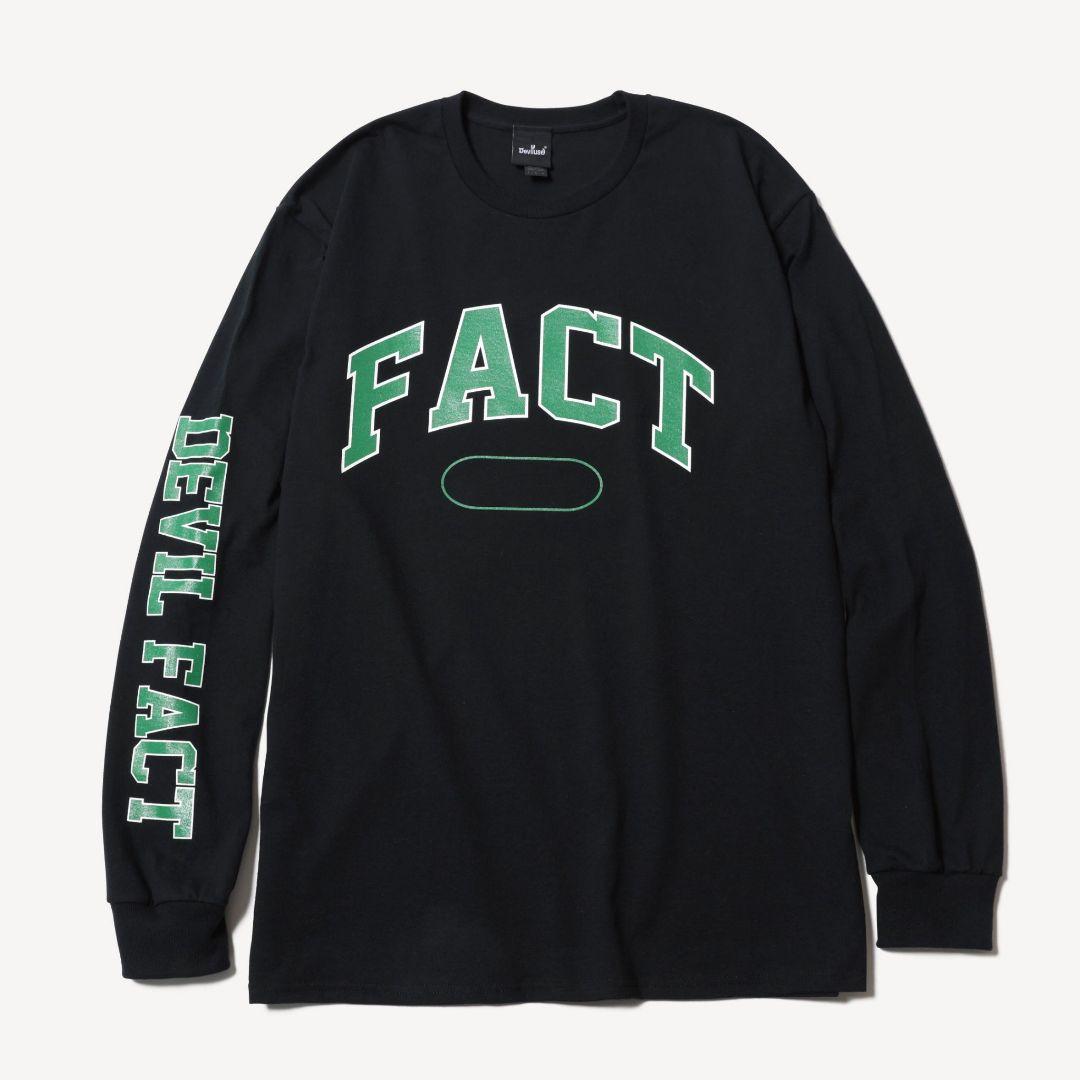 Deviluse FACT コラボ ロンT 黒 XXL 新品未開封