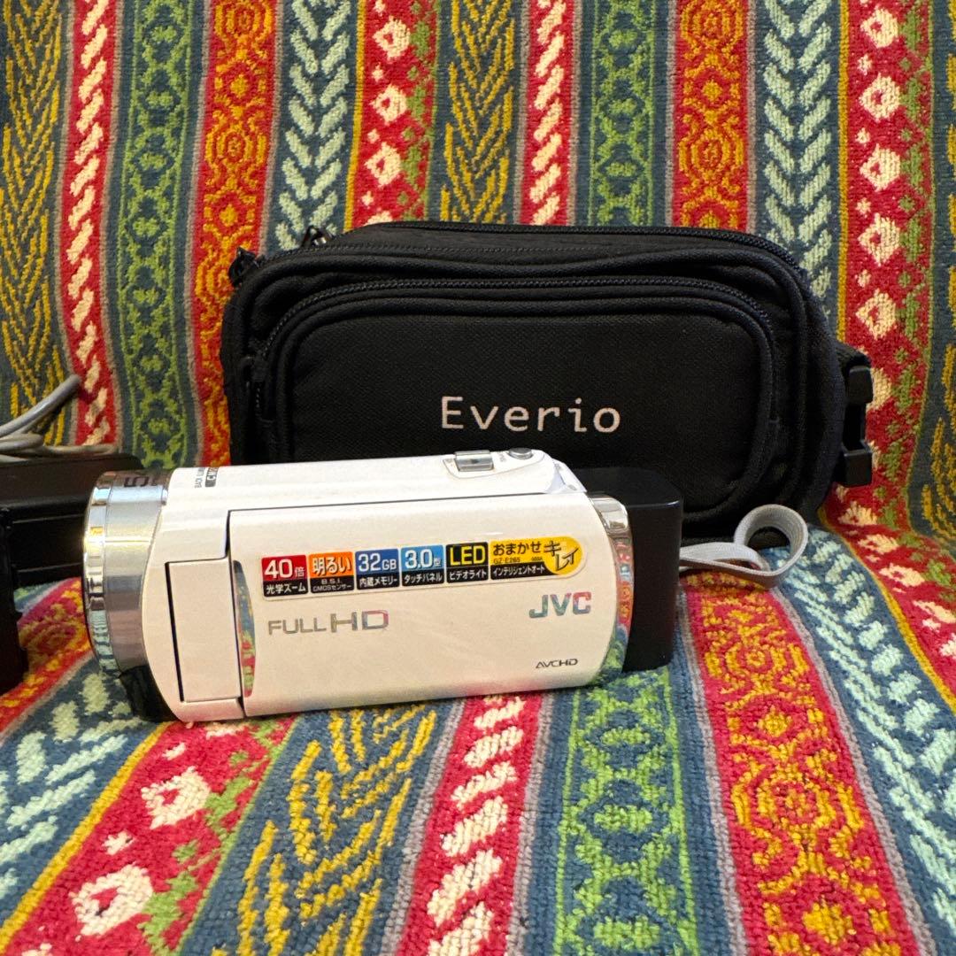 JVC Everio FULL HD ビデオカメラ 本体