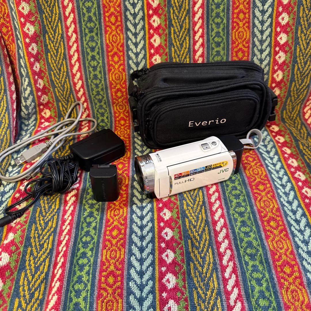 JVC Everio FULL HD ビデオカメラ 本体