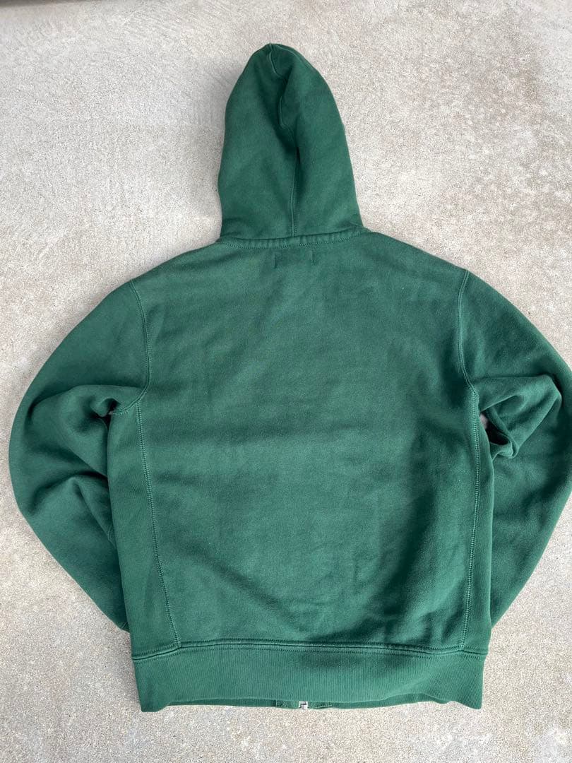 90s〜00s ポロラルフローレン フルジップパーカー サイドリブ 赤ポニー