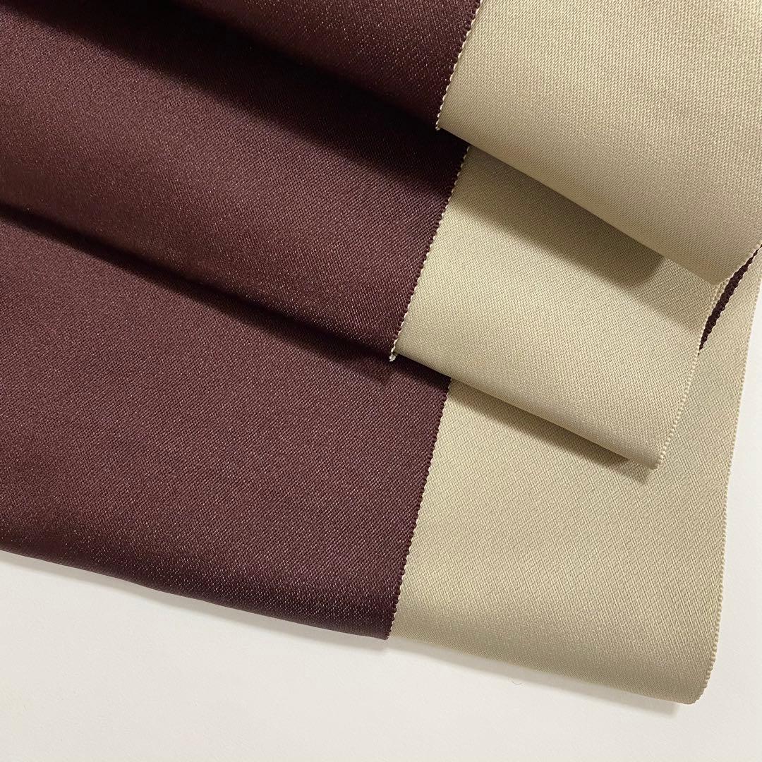 【浴衣4点セット】浴衣　半幅帯　かごバッグ　下駄　あじさい　紫陽花　焦茶　夏日記