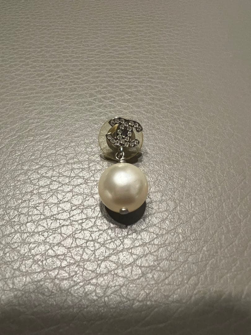 CHANEL パール ドロップピアス