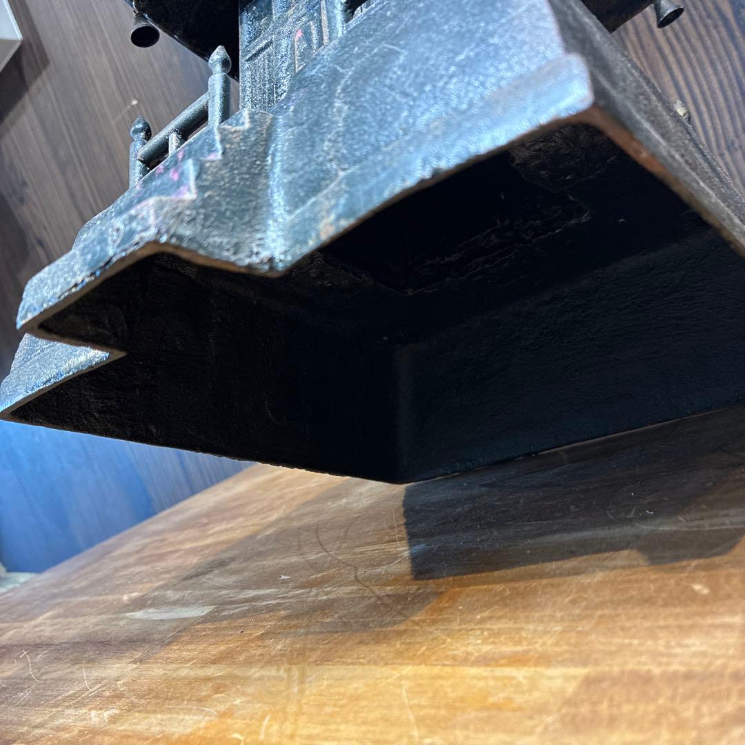 昭和レトロ 鉄製 五重塔 金属工芸 置物 オブジェ 飾り 古道具 ビンテージ