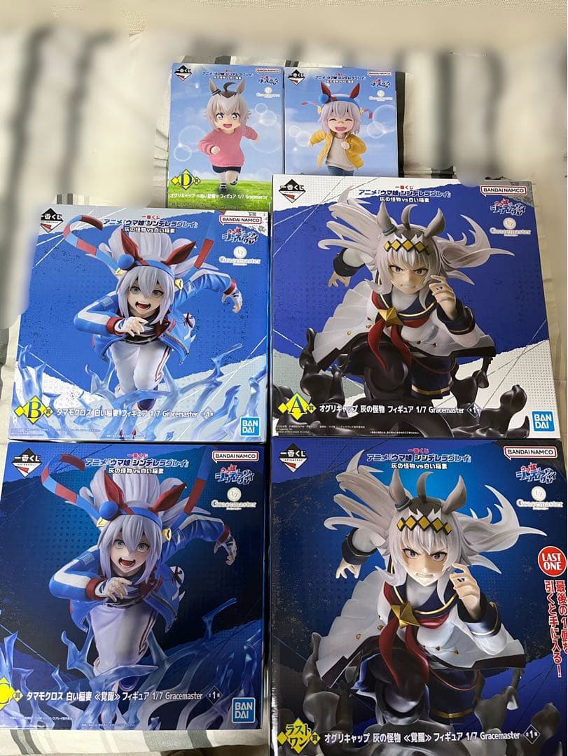 ウマ娘　一番くじ　フィギュアコンプセット おまけ付き