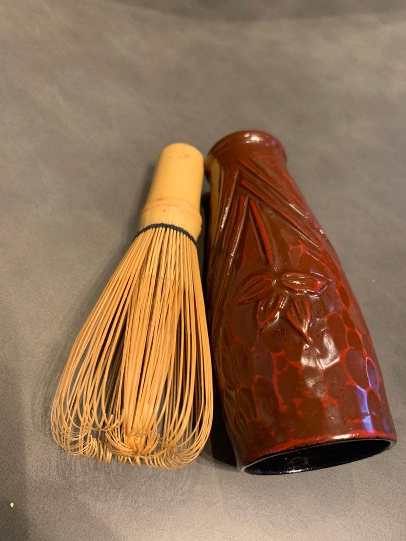 未使用品　茶道具セット　鎌倉彫　利休茶箱　京焼　茶碗　棗など