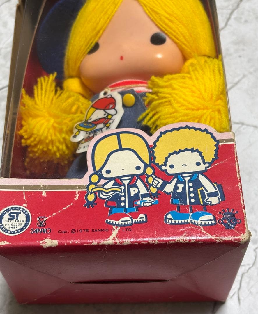 ボ*タ様 サンリオ　パティ&ジミー 76年　旧タカラ　デッドストック品