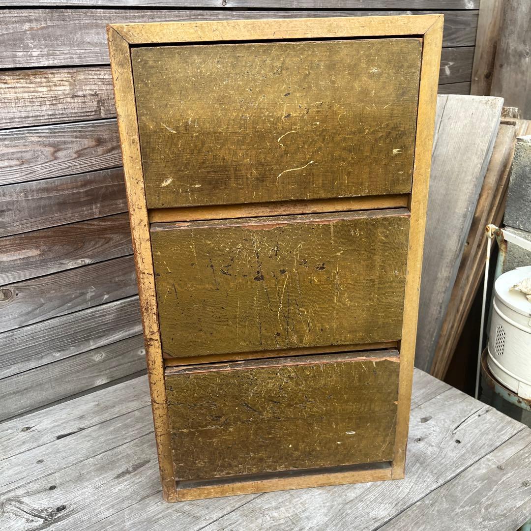 ヴィンテージ引き出し棚