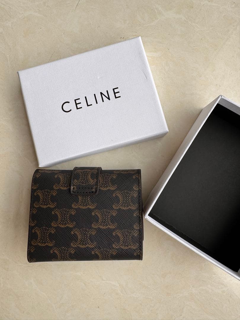 CELINE 三つ折り財布 モノグラム