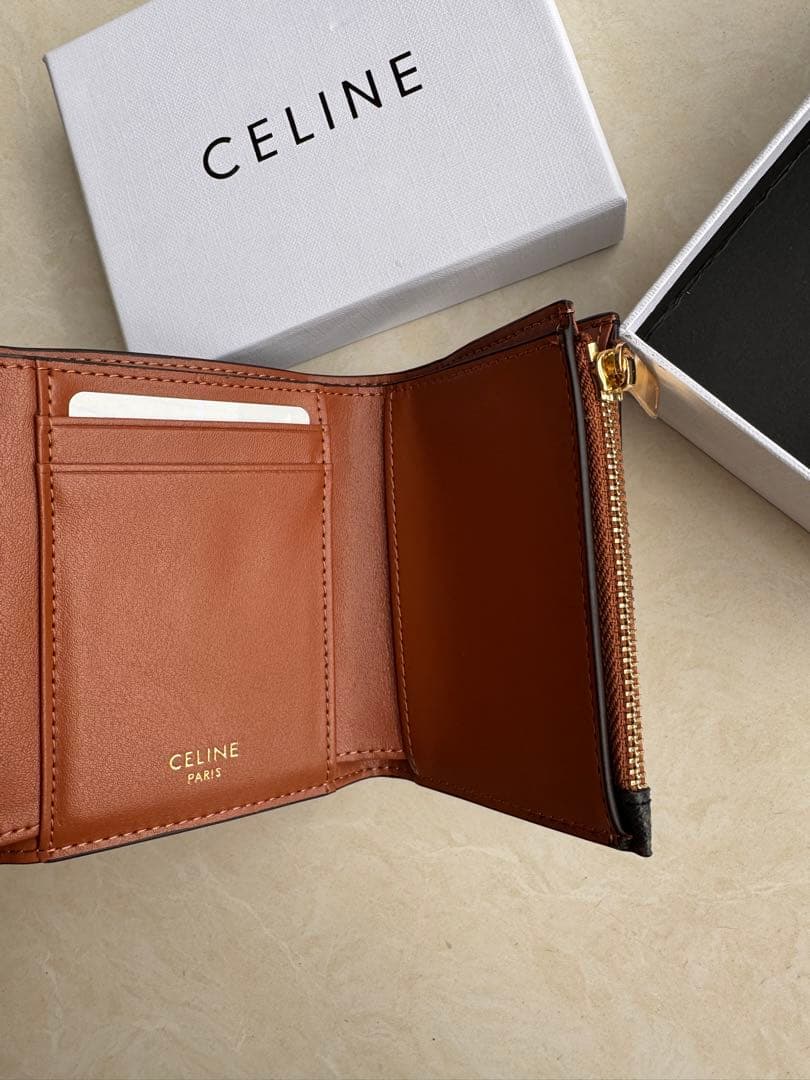 CELINE 三つ折り財布 モノグラム