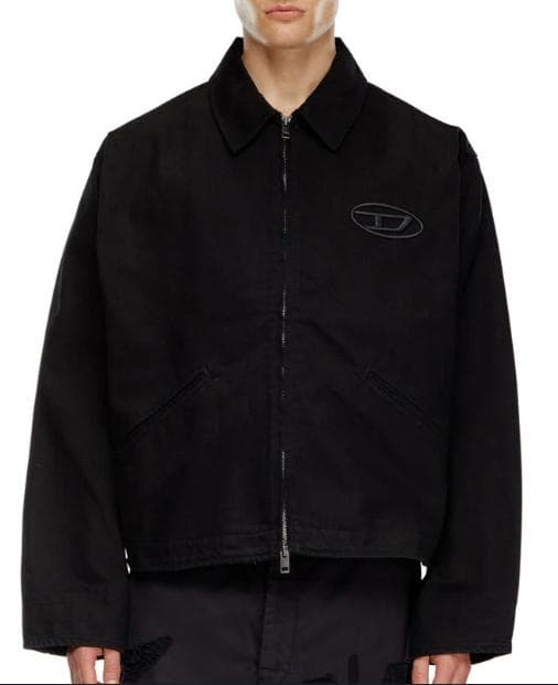 DIESEL [新品タグ・予備ボタン付き] グレン期 ダブルジップジャケット