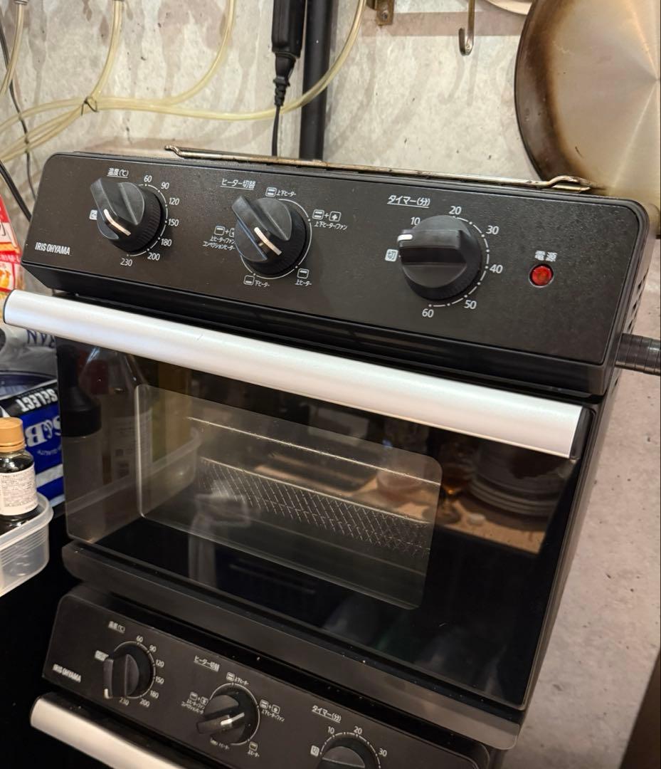 【美品】アイリスオーヤマ ノンフライ　コンベクションオーブン　トースター