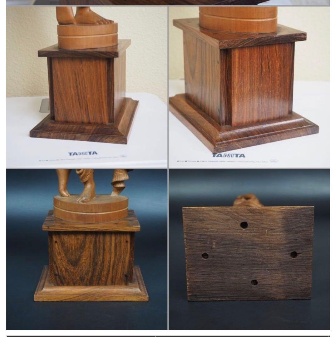 送料無料　時代物　老山白檀香木インド白檀細密彫刻女神像高さ62.5ｃｍ本物保証