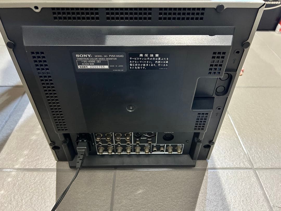 SONY PVM-1454Q 14型 HR Trinitron ソニー