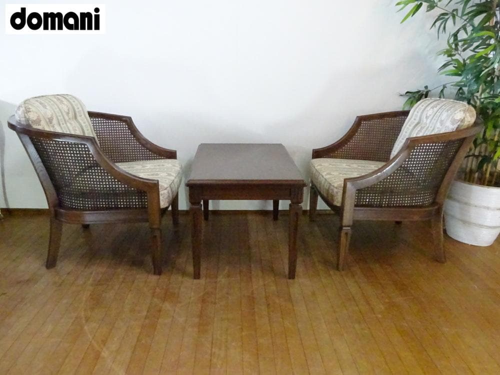 カリモク　ドマーニ　クィーンズライフ　ロビーチェア　ソファ　3点セット