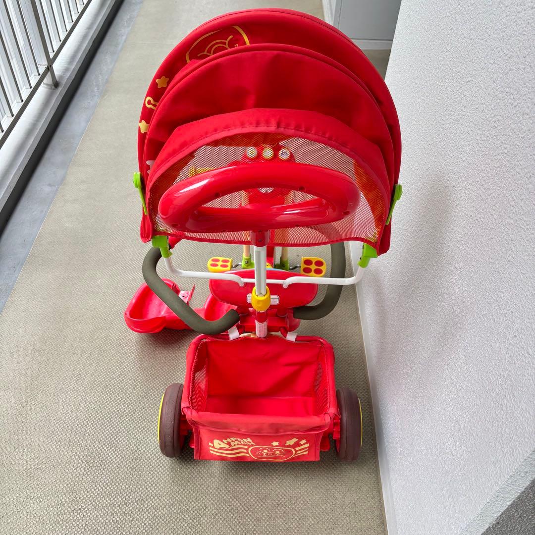 【極美品】アンパンマン三輪車フルセット