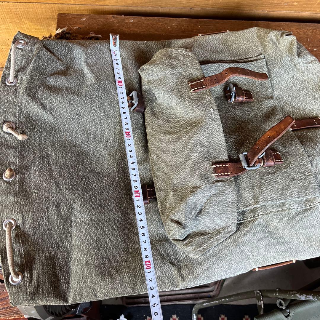 ヴィンテージスイス軍リュック改良