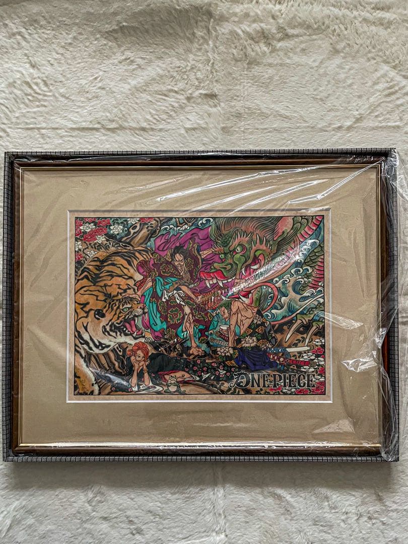 ONE PIECE ワンピース　和風　高級複製原画　絵画