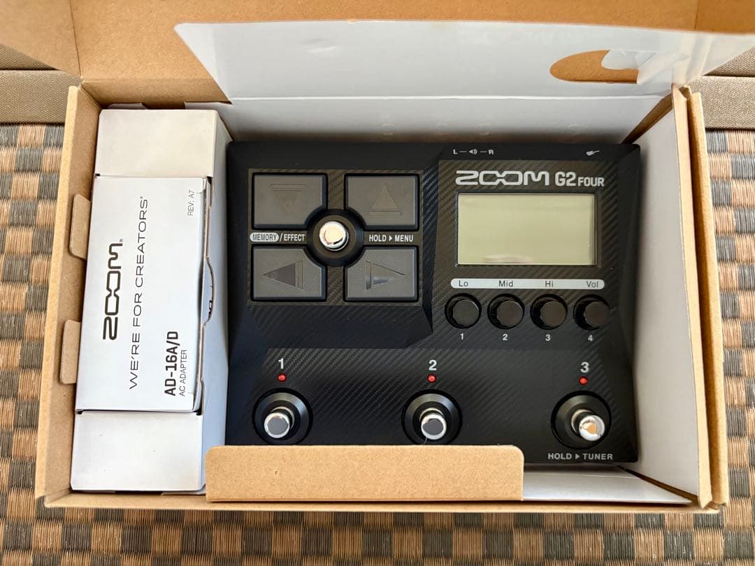ZOOM G2 FOUR マルチエフェクター＆アンプエミュレーター
