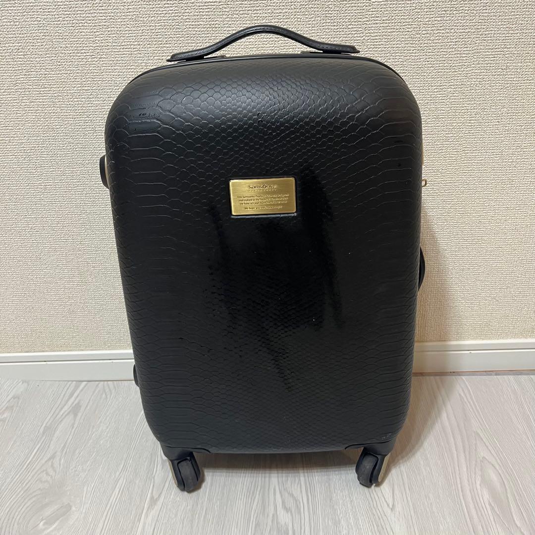 Samsonite BLACK LABEL キャリーケース　パイソン柄