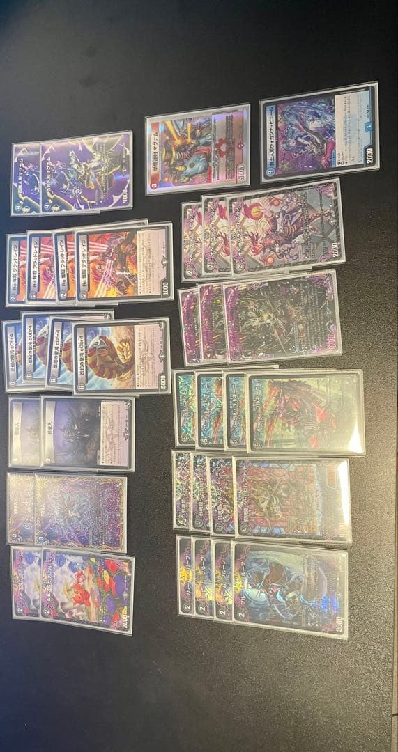 デュエルマスターズ デッキまとめ売り　デッキパーツ付き