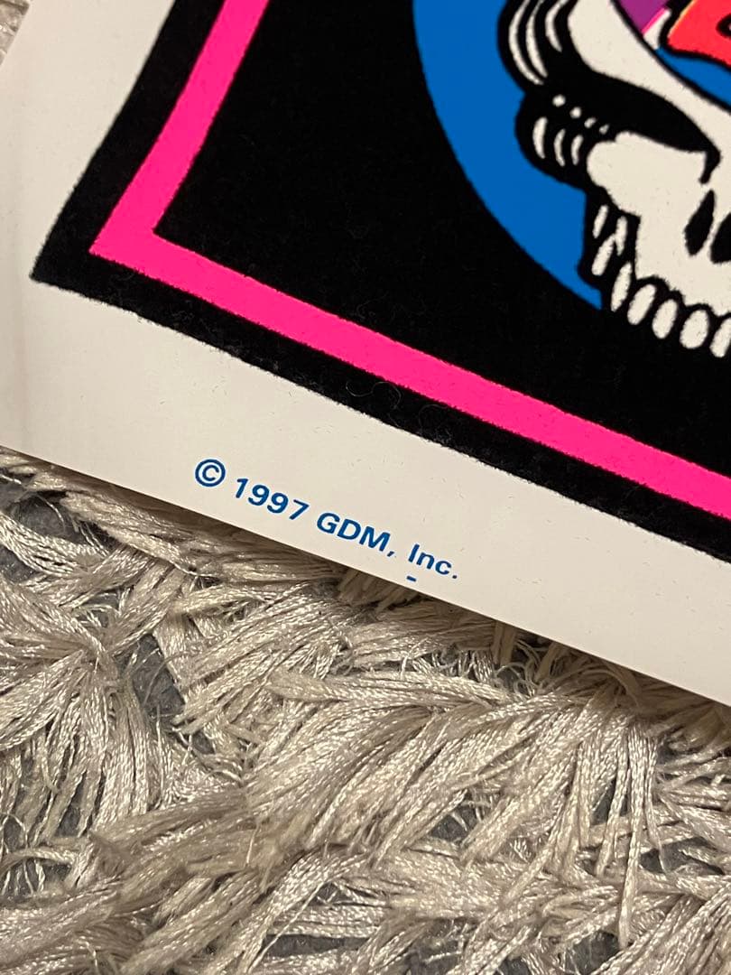 GratefulDead グレイトフルデッド ブラックライトポスター　希少品