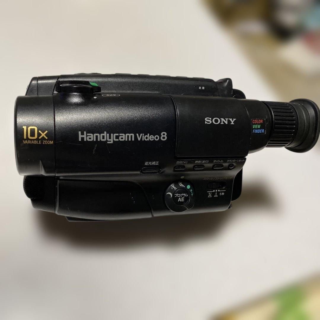 SONY Video8 ビデオカメラ　CCD-TR230 ⑤