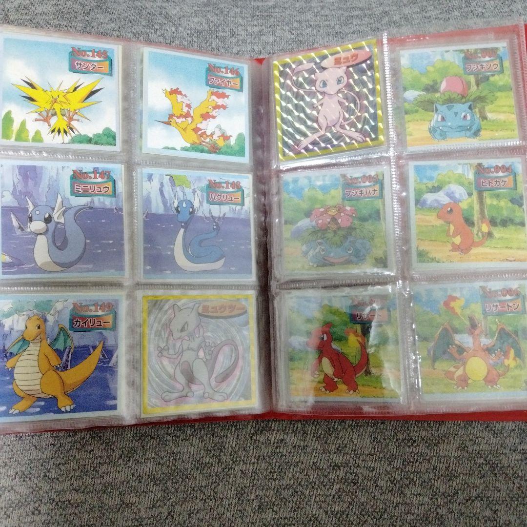 ポケモンシール　トップ　全種フルコンプ！