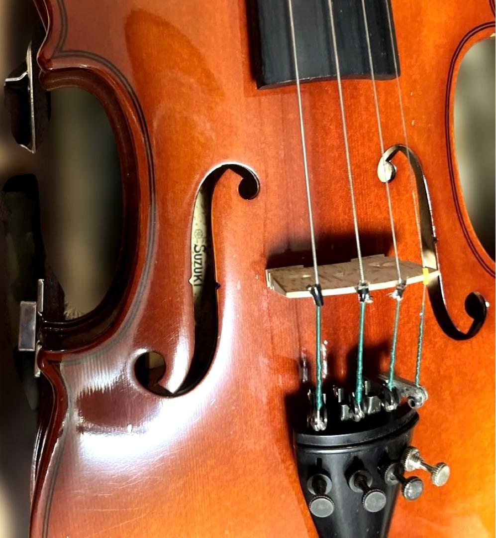 スズキsuzuki ヴァイオリンno.200 1/2 ケース弓付き 2008年製