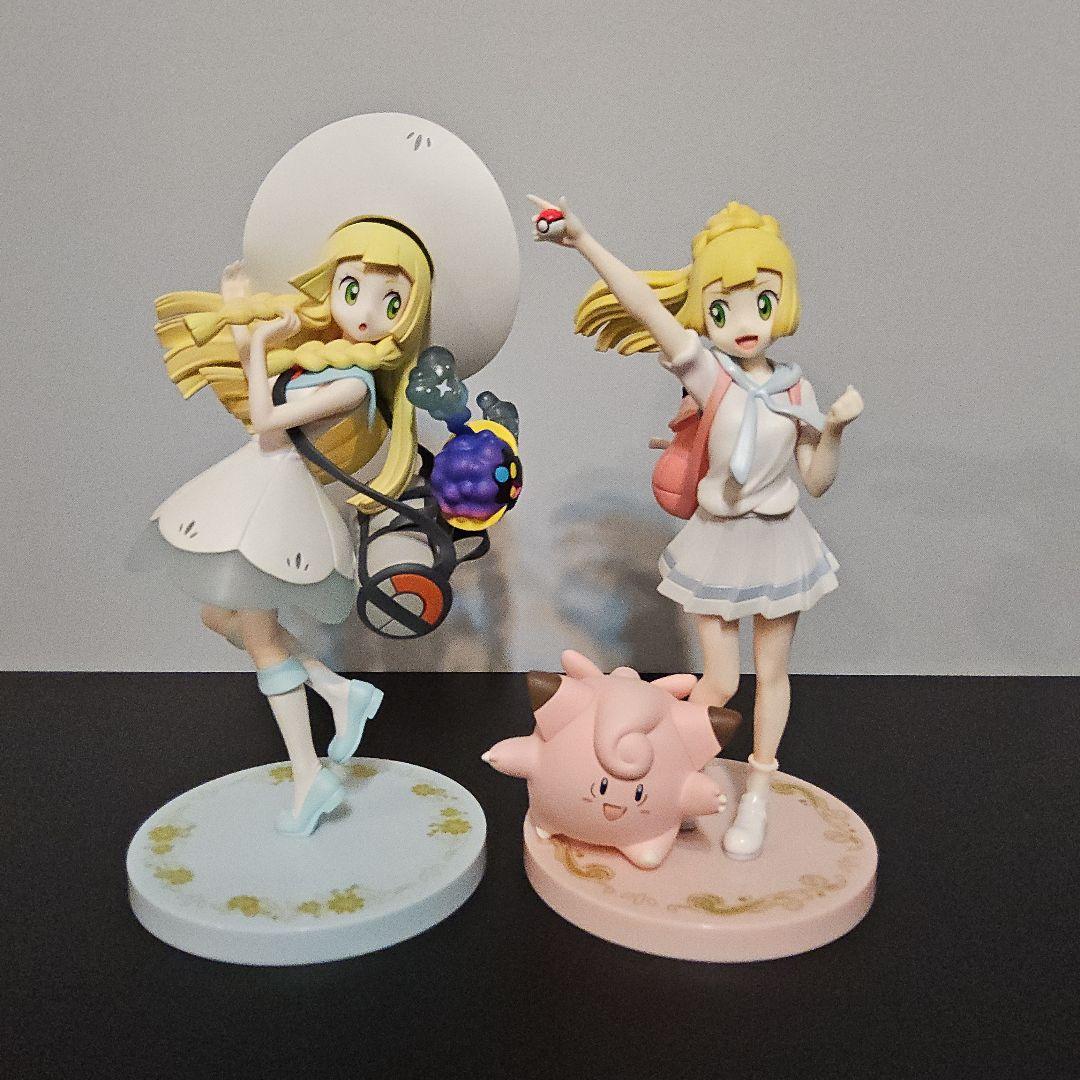 【開封品】ポケモン フィギュア リーリエ 2種