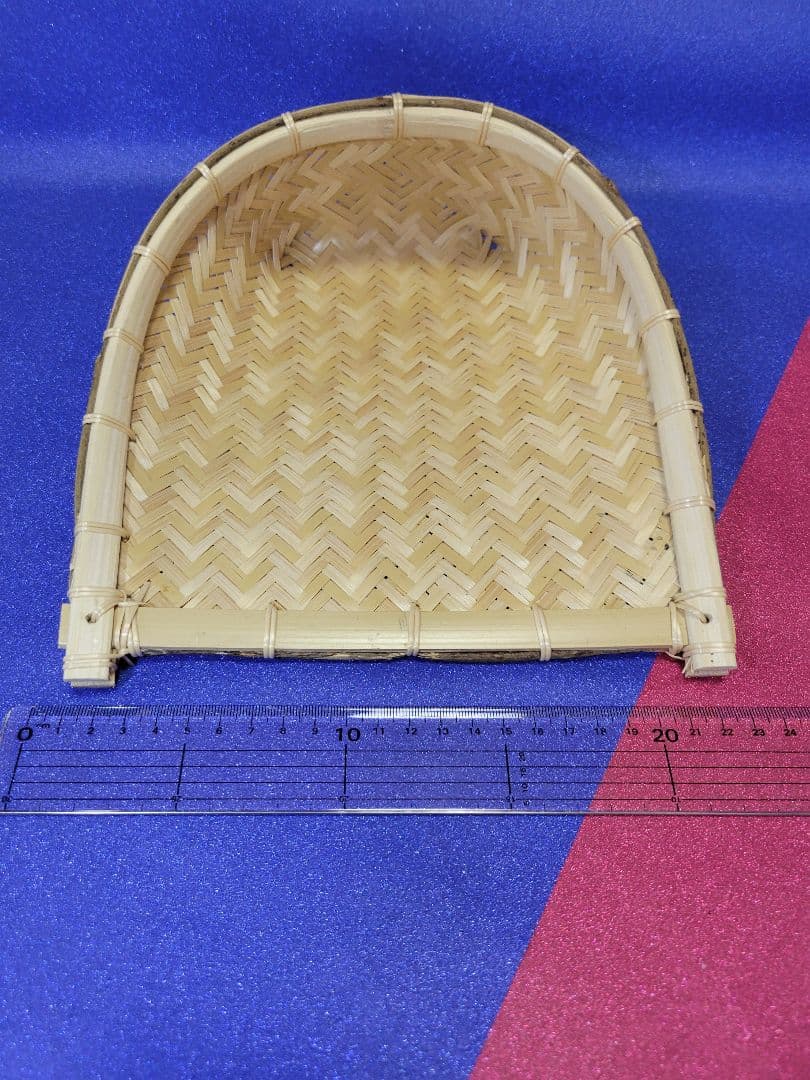 竹編み　ちりとり籠(竹細工)