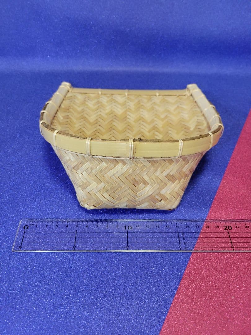 竹編み　ちりとり籠(竹細工)