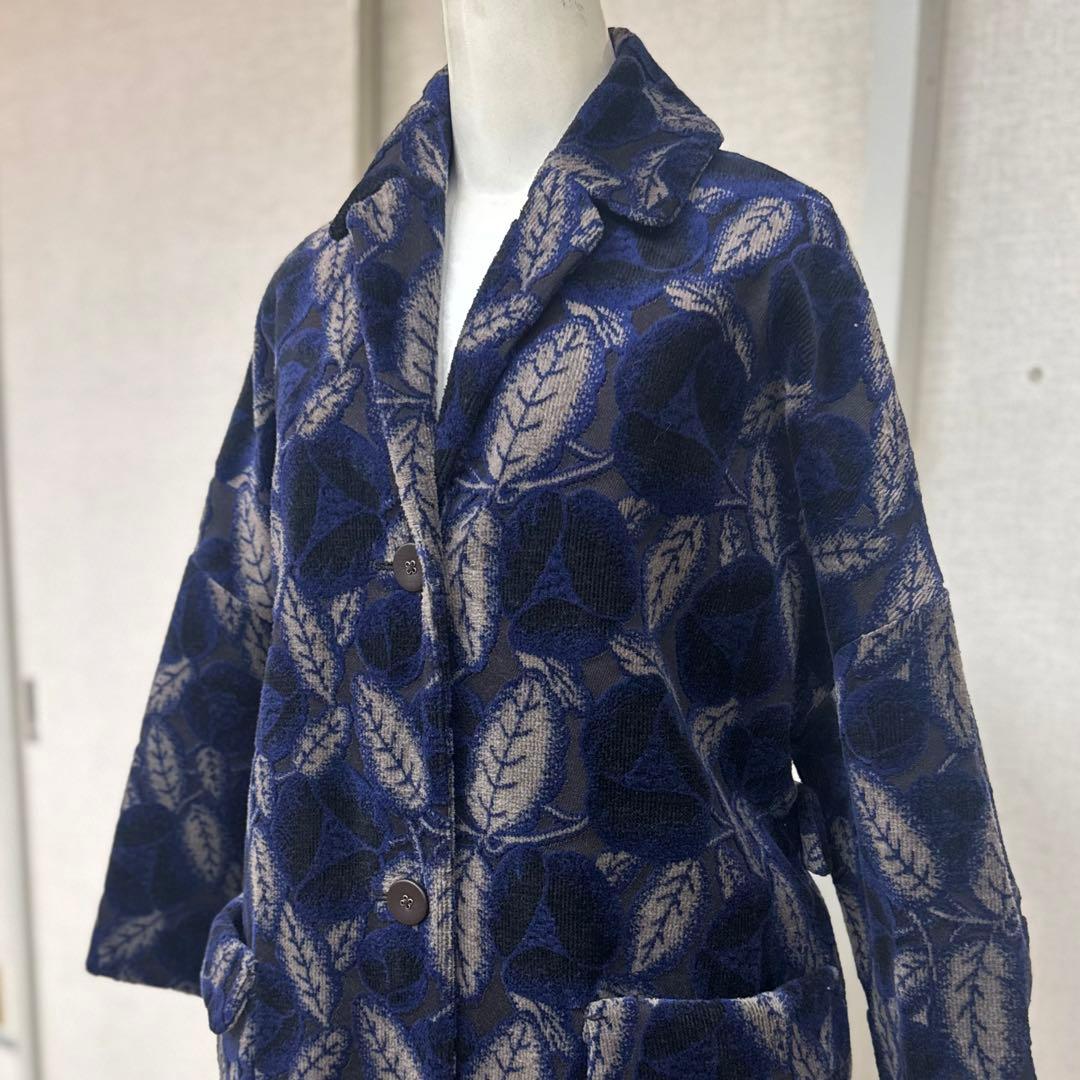 【新品タグあり】・未使用　mina ミナペルホネン jardinコート 36