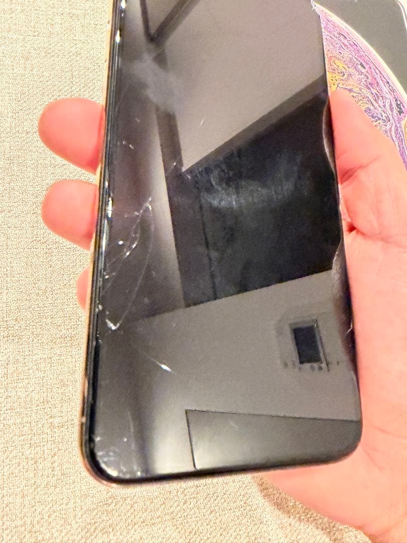 Apple iPhone XS Max 256GBゴールド ジャンク品