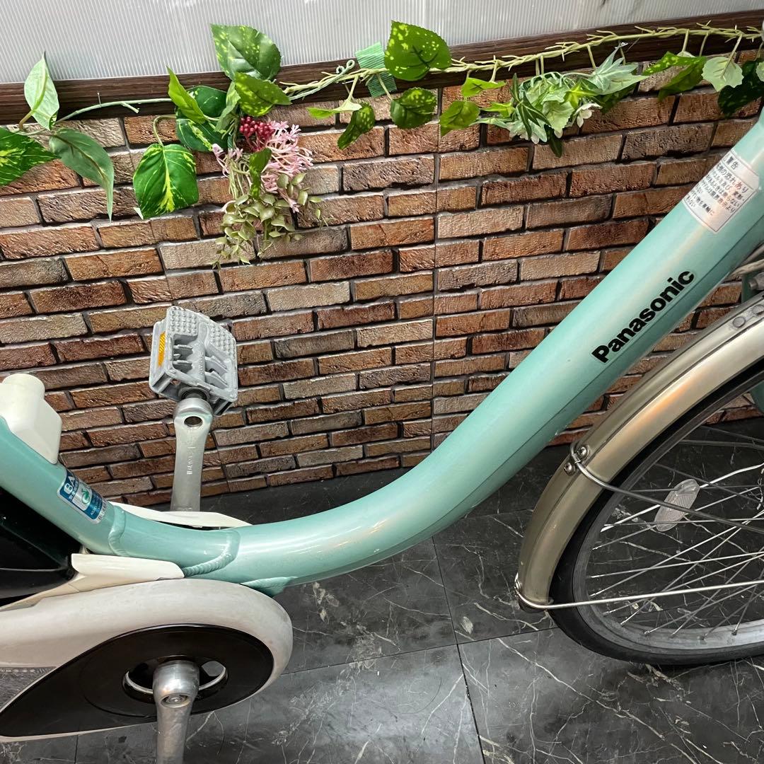 分解発送【6】電動自転車 Panasonic light U グリーン24インチ