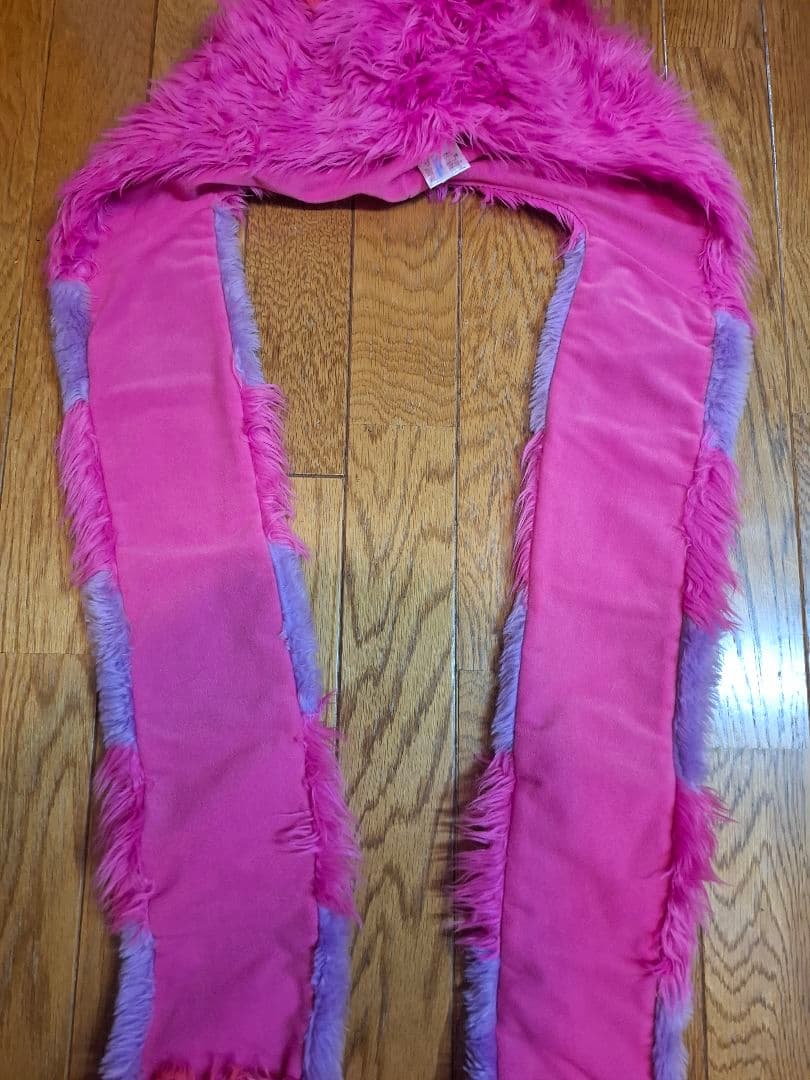 チシャネコ　マフラー　ファンキャップ