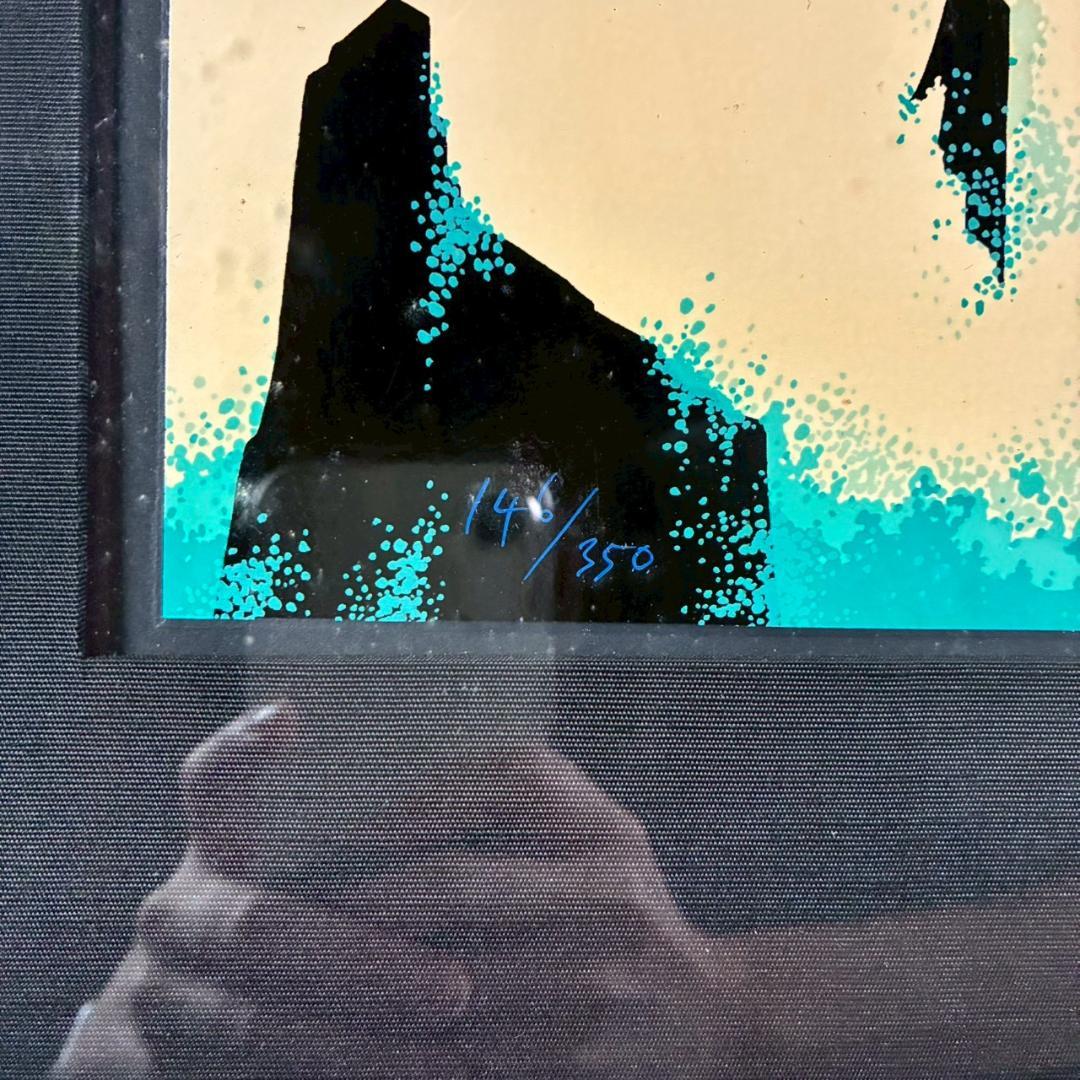 アイベン・アール「ラディアントスプレンダー」シルクスクリーン 大作 直筆サイン入