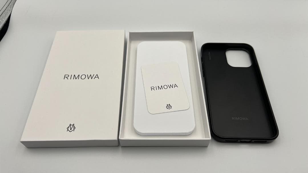 RIMOWA iPhone 13 Pro Max ケース カバー 黒 ブラック