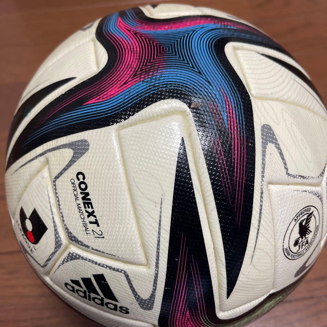 【実使用球】adidas CONEXT21 Jリーグ サッカーボール 5号