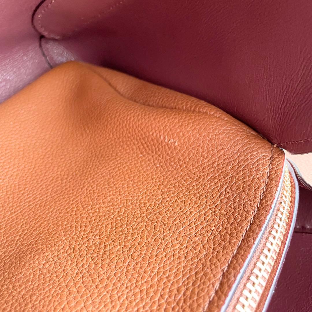 コーチ COACH ハンドバッグ ハドリー ホーボー レザー ほぼ新品