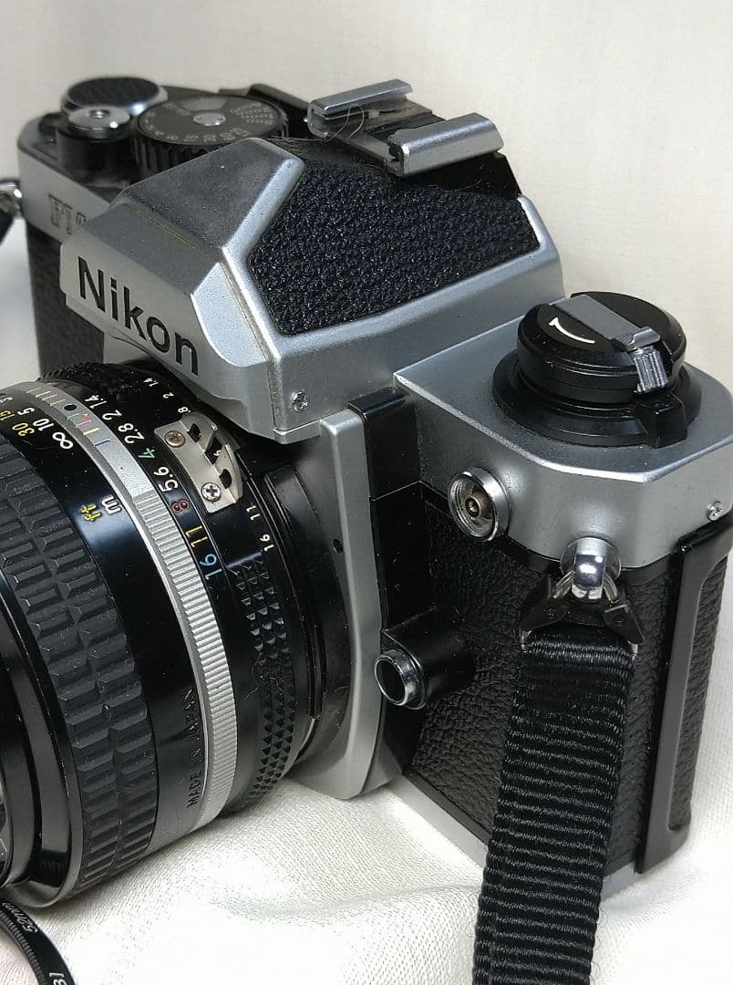 完動品！Nikon FM2 一眼レフ NIKKOR 50㎜ 1:1.4 綺麗です