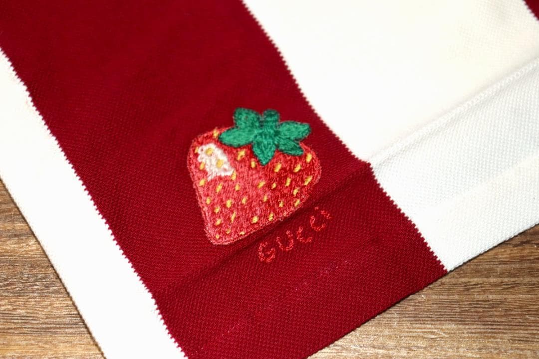 新品 GUCCI ペットコレクション ビッグストライプシャツ (Lサイズ)　Ⓗ