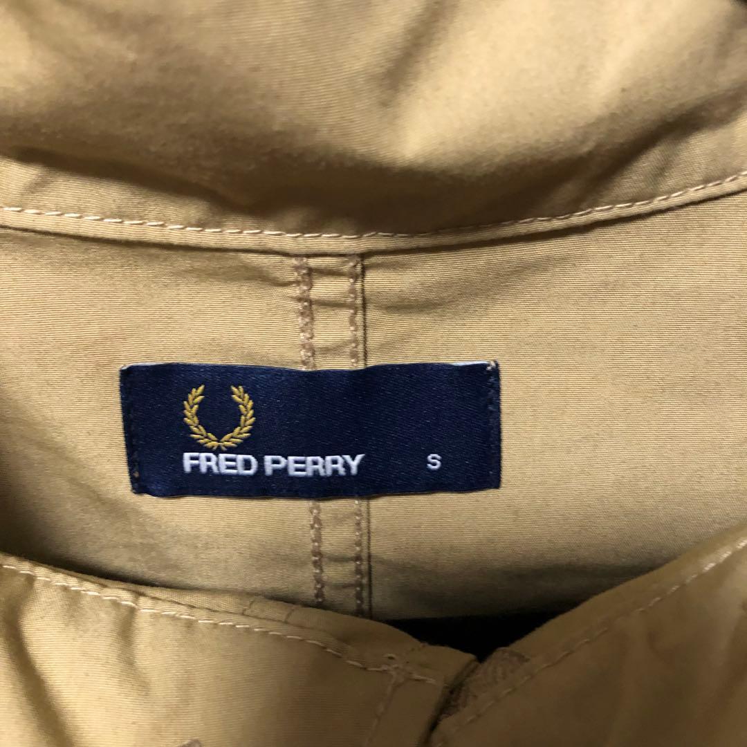 フレッドペリー　ショートモッズコート　トラックジャケットSメンズF2532